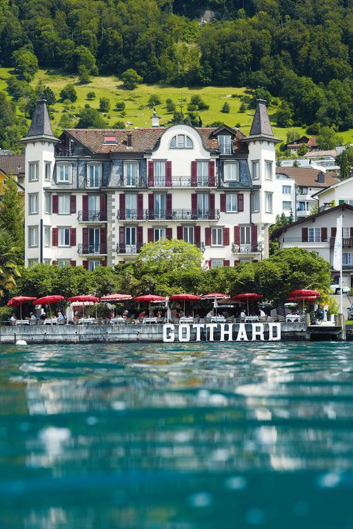 Seehotel Gotthard Weggis Dış mekan fotoğraf