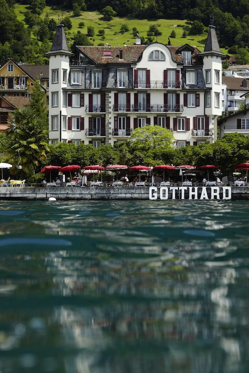 Seehotel Gotthard Weggis Dış mekan fotoğraf