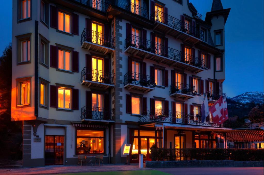 Seehotel Gotthard Weggis Dış mekan fotoğraf