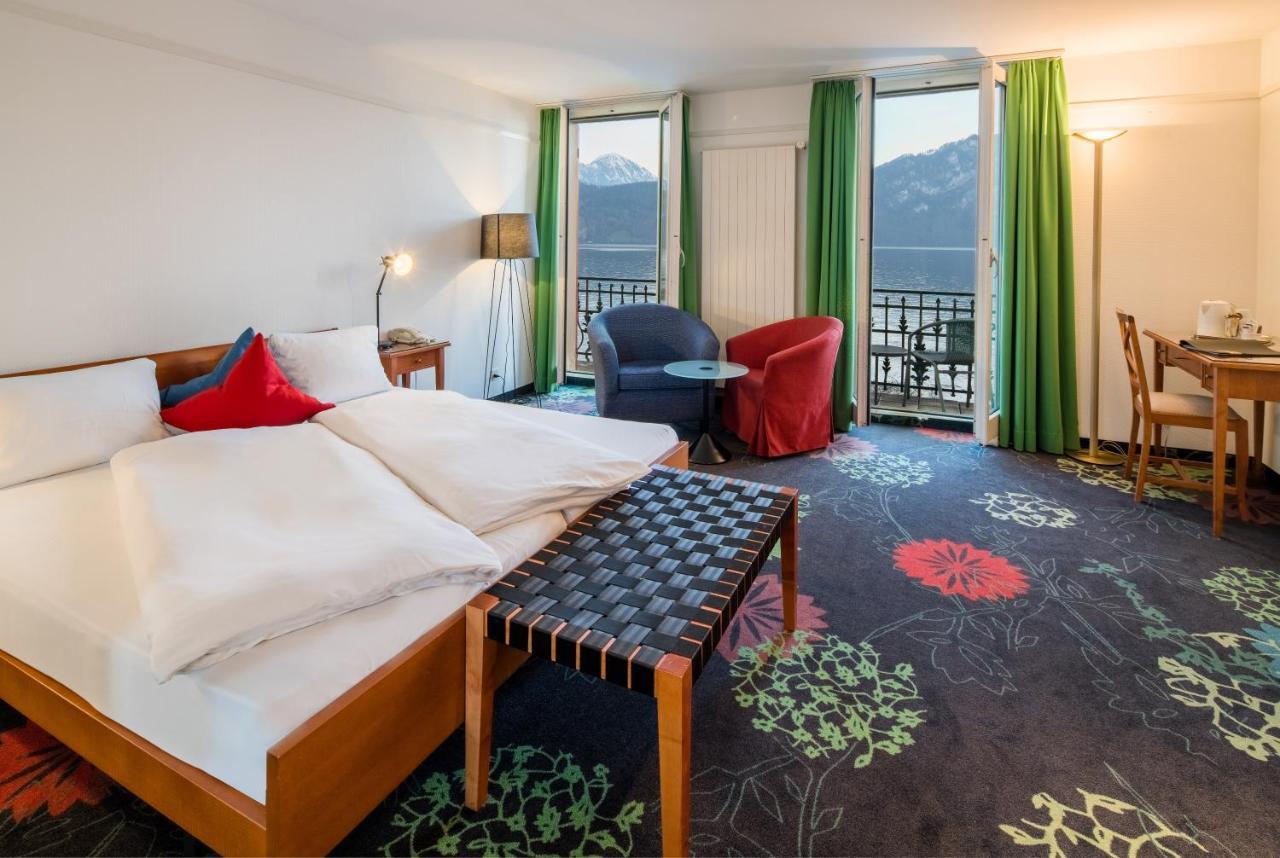 Seehotel Gotthard Weggis Dış mekan fotoğraf