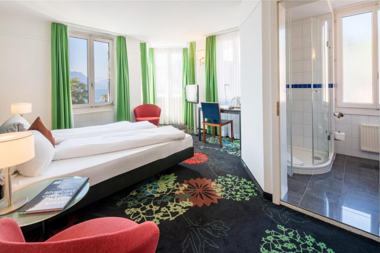 Seehotel Gotthard Weggis Dış mekan fotoğraf